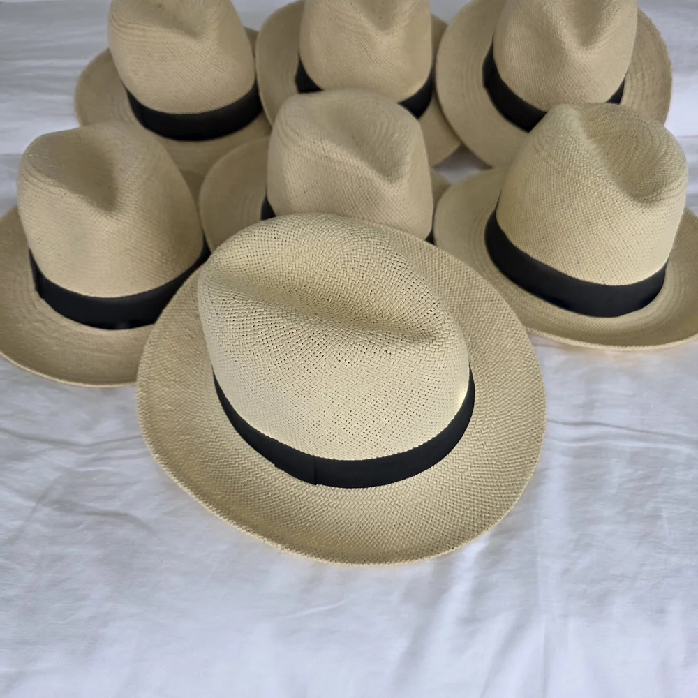 Halogen Cream Fedora with Black Band - Picture 2 of 7